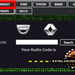 Radio code generator 2024 VAG, Renault/Dacia, Ford,Toyota, Becker, GM…